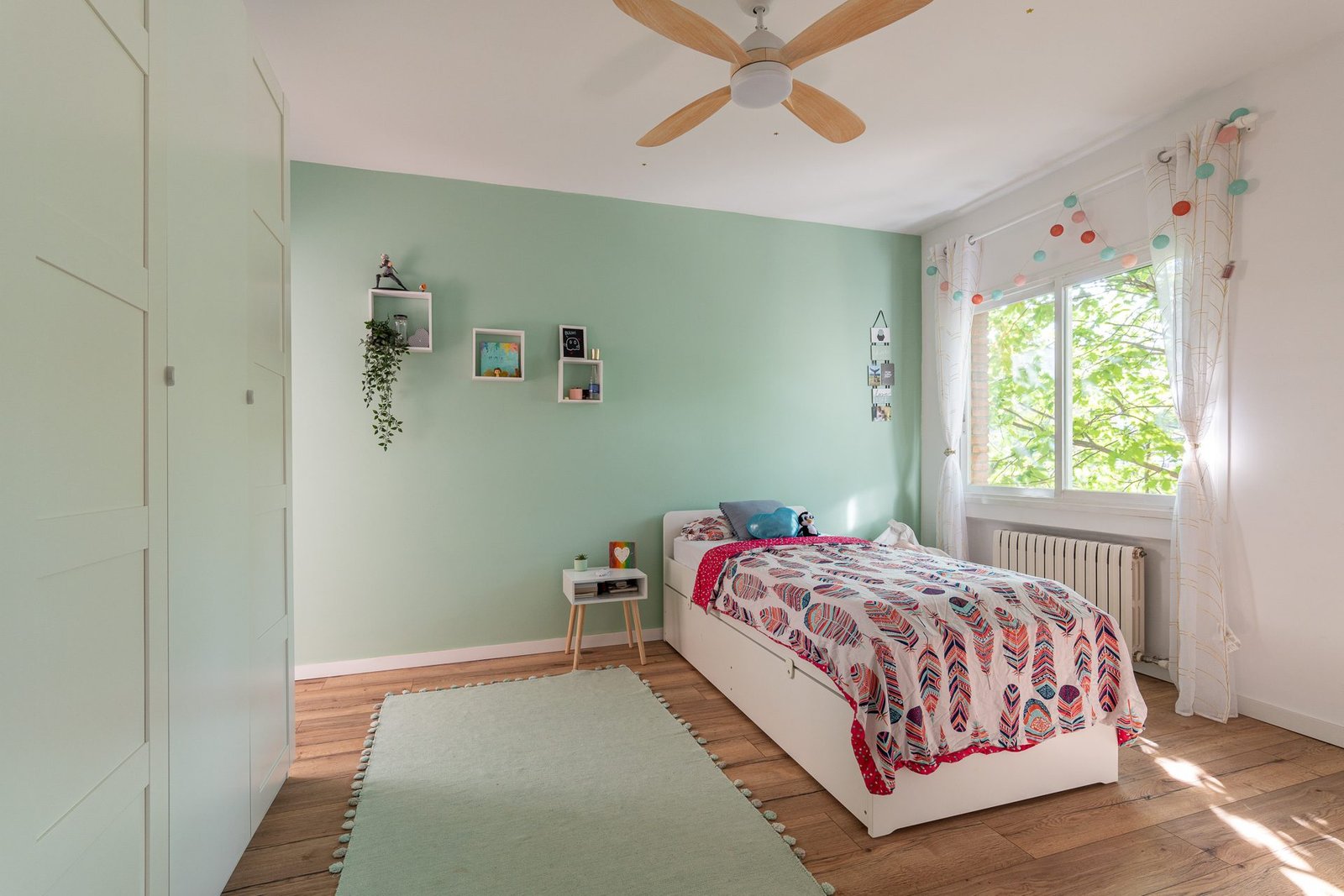 Dormitorio con home staging